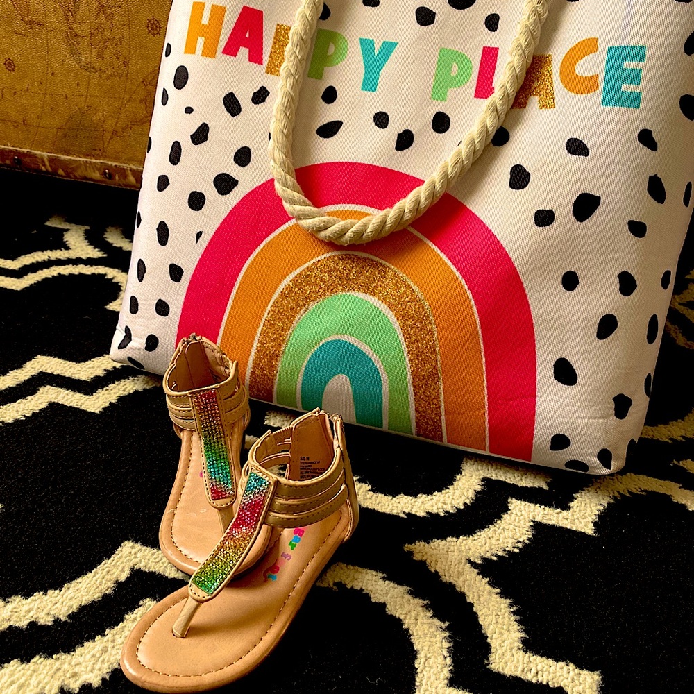 NEW Sugar Foot toddler (7) Sandals